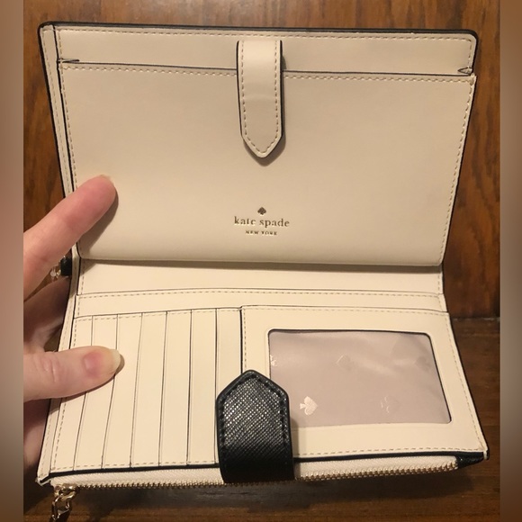 NIB-Kate Spade-SET-Staci Phone Wristlet & Sm Card Holder-Scribble Hearts-$318 - Picture 7 of 16